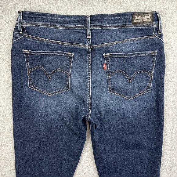 Levi's Women's Mid Rise Skinny Capris Size 12 W31 - Picture 7 of 11